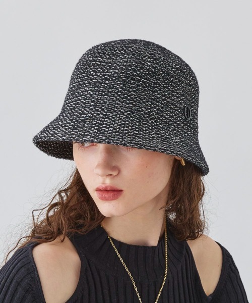 帽子 Yoli Tulip hat charcoal gray Yoli / Tulip hat 24SS dieci｜online shop