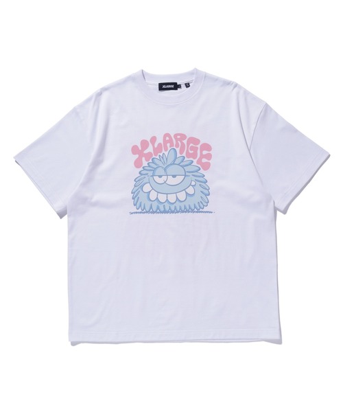 XLARGE tシャツ XLARGE×KEVIN LYONS S/S BUBBLE LETTER LOGO TEE