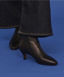 REMME（レメ） ブーツ 「REMME／レメ」サイドジップショートブーツ