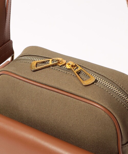 TOMORROWLAND ショルダーバッグ SegeN コットン×レザーコンビ