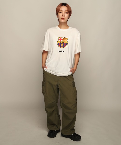 YEN TOWN MARKET tシャツ 「FC BARCELONA」FCバルセロナ クレスト