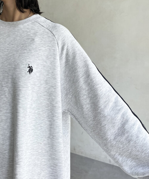 U.S. POLO ASSN. ワンピース 「U.S. ASSN.」裏毛ワンピース