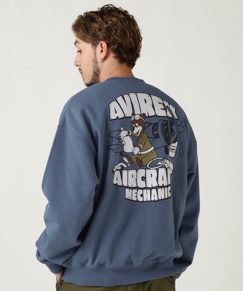 AVIREX（アヴィレックス） トレーナー スウェット 「WEB＆DEPOT限定 