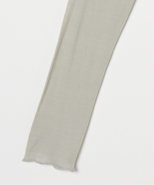 HELIOPOLE tシャツ 「smooth skin series」SHEER RIB JERSEY