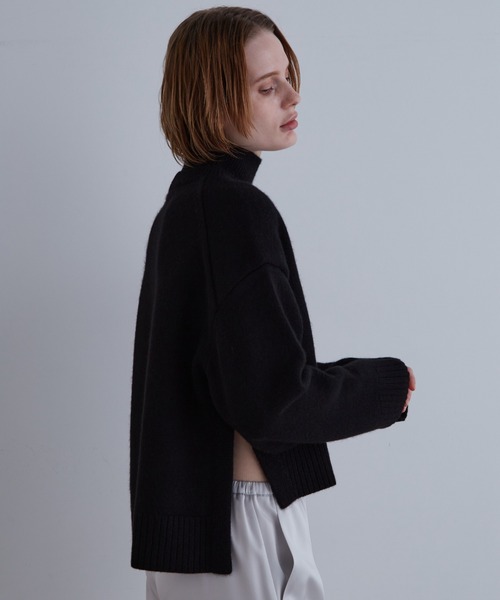 ミューズ ドゥーズィエム クラス 23AW JOYFUL ケーブルプルオーバー ニット セーター クロップド カシミヤ混 オフホワイト /DO ■OS レディ FOCUS!｜Deuxieme Classe（ドゥーズィエムクラス）｜ブログ