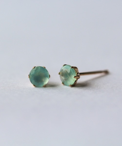 cui-cui（キュイキュイ） ピアス ブルーオパール チェーン ピアス