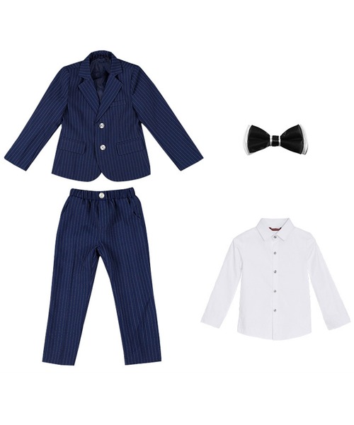 DAY CLOSET セットアップ 入学式 卒園式 キッズスーツ 長袖ストライプ