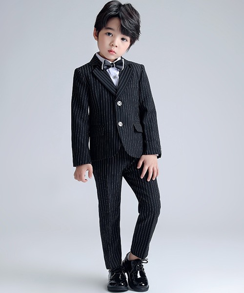 DAY CLOSET セットアップ 入学式 卒園式 キッズスーツ 長袖ストライプ