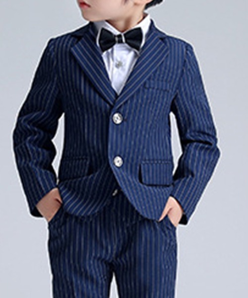 DAY CLOSET セットアップ 入学式 卒園式 キッズスーツ 長袖ストライプ