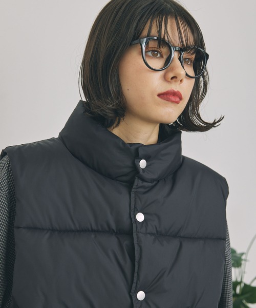 IENA 黒 ダウンベスト スタンドカラー IENA 黒 ダウンベスト スタンドカラー IENA 黒 ダウンベスト