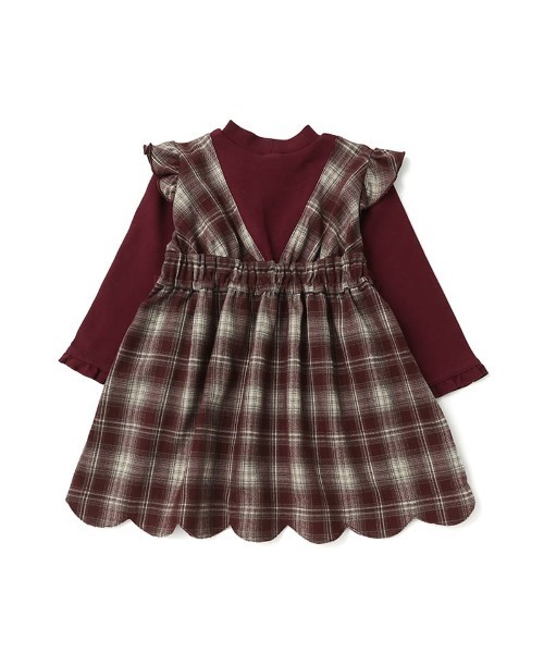 Biquette Club ワンピース ドッキングワンピース キッズ 子供服 女の子 
