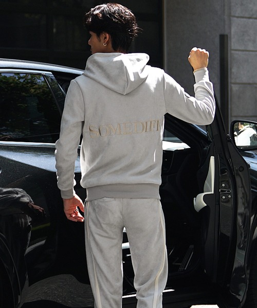 SOMEDIFF（サムディフ） セットアップ 「SOMEDIFF」フェイクスウェード