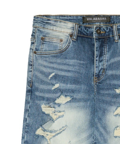 ジーンズ 「VALABASAS / ヴァラバサス」”RIFT” BAGGY DENIM JEAN 
