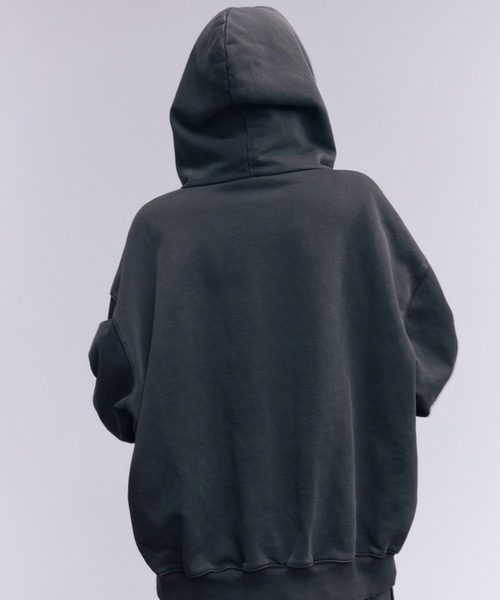 JOSE MOON パーカー OVERDYE ZIP HOODIE/オーバーダイジップ