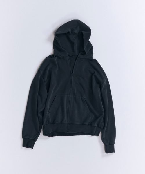 JOSE MOON人気フーディー JOSE MOON パーカー OVERDYE ZIP HOODIE/オーバーダイジップ