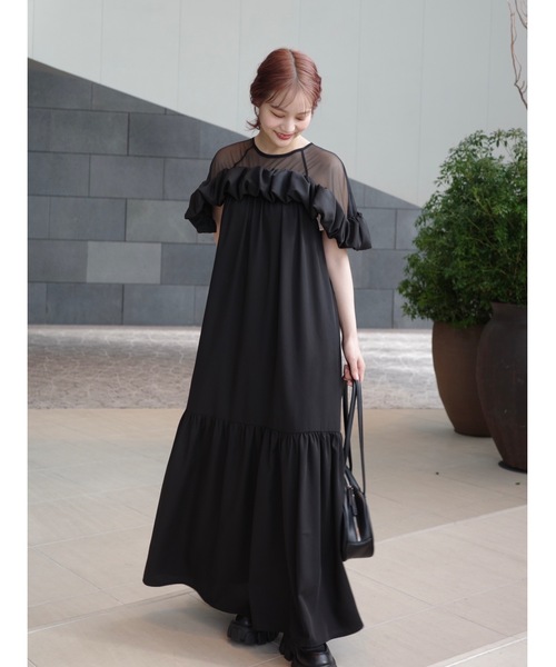 JUMELLE（ジュメロ） ワンピース 「結婚式/オケージョン」sheer
