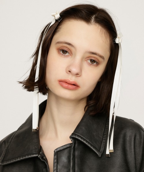 SLY ヘアピン RIBBON HAIR PIN SET リボン へアピン セット