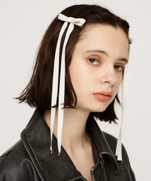 SLY ヘアピン RIBBON HAIR PIN SET リボン へアピン セット