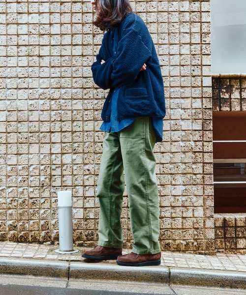 ADAM ET ROPE' パンツ 「WILD LIFE TAILOR」バックサテン