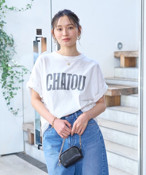 Rouge vif tシャツ 「REMI RELIEF／レミレリーフ」別注 CHATOU T