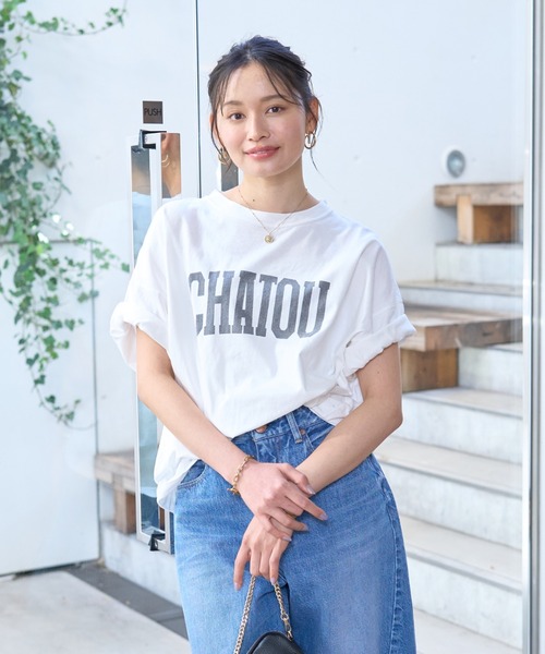 Rouge vif tシャツ 「REMI RELIEF／レミレリーフ」別注 CHATOU T