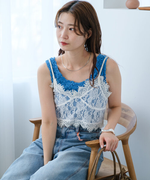 Kastane キャミソール レースビスチェ : ZOZOTOWN Yahoo!店