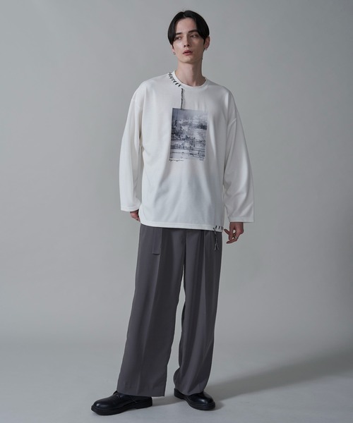 BROWNY tシャツ BROWNY/グラフィックステッチロンT メンズ レディース