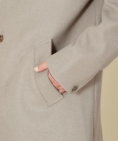 「MEN'S MELROSE」 ピーコート 2 ブラウン メンズ_画像8