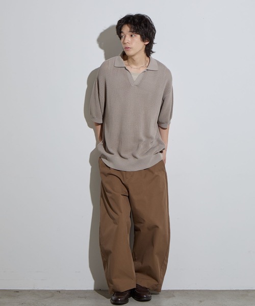ポロシャツ [NEPA] Men's Icetech Shell Mesh Jersey Polo Shirt ポロシャツ [NEPA] Men's Icetech Shell Mesh Jersey Polo Shirt