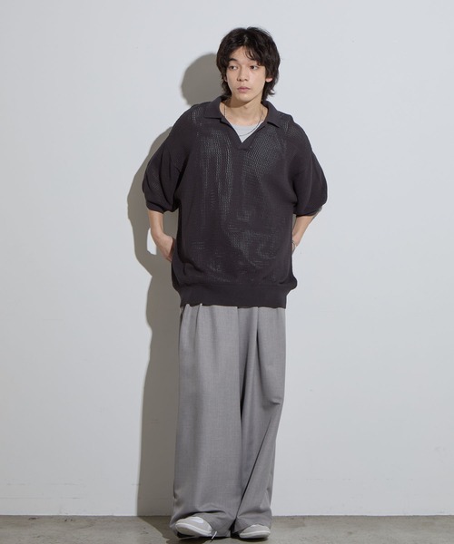 SLICK（スリック） ポロシャツ 半袖 メンズ レディース : ZOZOTOWN 
