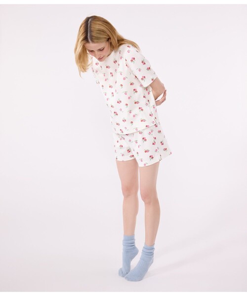 PETIT BATEAU（プチバトー） パジャマ ルームウェア 半袖パジャマ