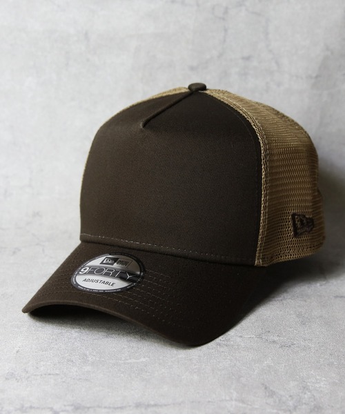 NEW ERA（ニューエラ） キャップ 帽子 無地メッシュキャップ メンズ