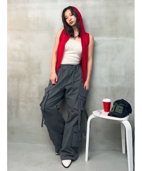 【新品タグ付】 LAGUA GEM POCKET CARGO パンツ LAGUA GEM カーゴパンツ POCKET DESIGN レディース : ZOZOTOWN Yahoo