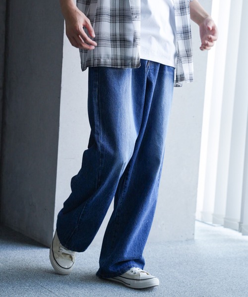 【専用です】RATTLE TRAP ラトルトラップ ひび割れデニム フレアパンツ RATTLE TRAP ラトルトラップ ひび割れ デザイン デニム フレア
