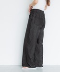 ワイドパンツ ジーンズ デニム デニムパンツ ...の詳細画像4