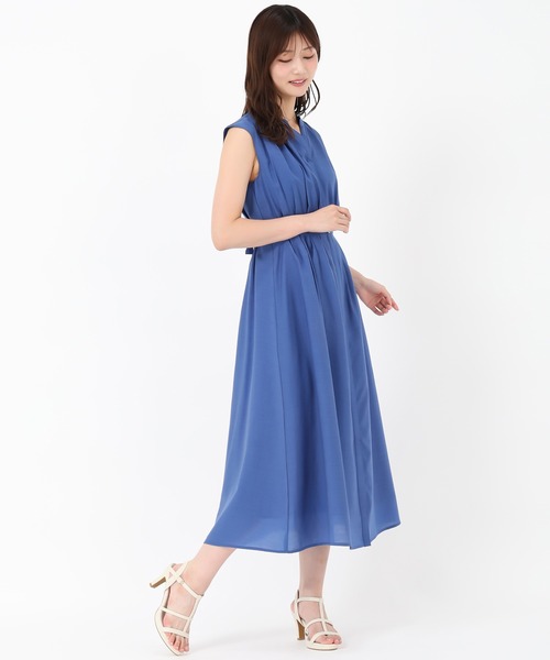 MISCH MASCH シアーカラーフレンチシャツワンピース MISCH MASCH（ミッシュマッシュ） ワンピース シアーカラーフレンチ