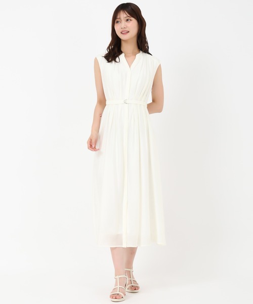 MISCH MASCH（ミッシュマッシュ） ワンピース シアーカラーフレンチ
