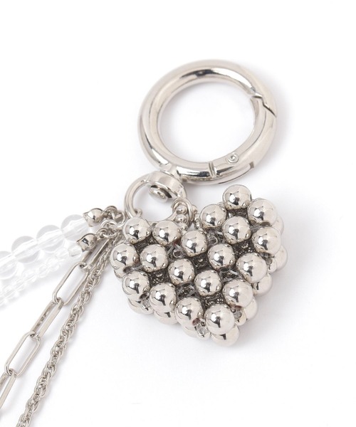 キーホルダー ハートフリンジストラップ / 494014 | LAKOLE | 02