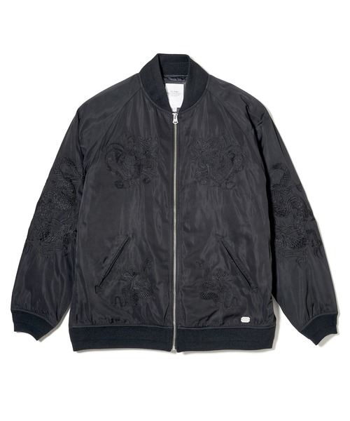 CRIMIE（クライミー） ジップアップブルゾン M ブラック メンズ