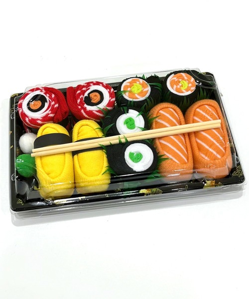 ARCADE（アーケード） 靴下 盛り合わせ お寿司ソックス お得な5足