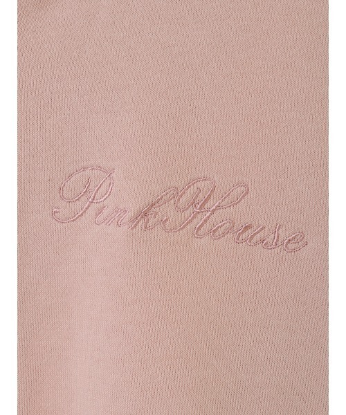 ピンクハウス　ピンク　ピコフリルジップアップパーカー♪(๑ᴖ◡ᴖ๑)♪ PINK HOUSE 「PINK HOUSE」 ジップアップパーカー フリー ピンク
