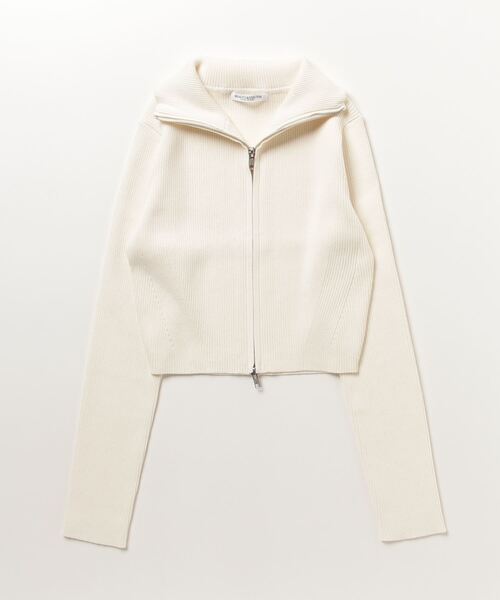 「BEAUTY&YOUTH UNITED ARROWS」 ニットカーディガン - ホワイト レディース