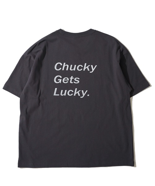 tシャツ 「CHUCKY / チャッキー」FACE PRINT TEE / フェイスプリントTシャツ レディース メンズ ADPOSION tシャツ 「CHUCKY / チャッキー」FACE PRINT TEE