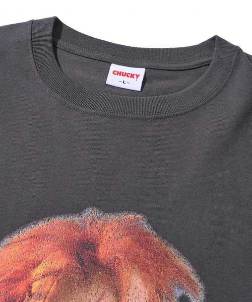 ADPOSION tシャツ 「CHUCKY / チャッキー」FACE PRINT TEE