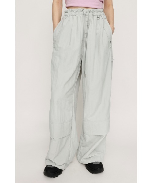 SLY（スライ） スラックス パンツ FRONT BUTTON STRAIGHT PT フロント