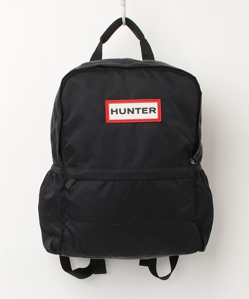 HUNTER キッズ リュック ブラック キッズ ナイロン バックパック - ブラック