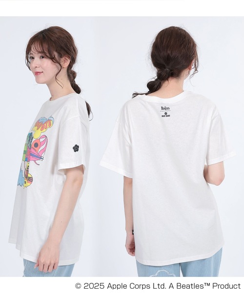 ❤新品、袋未開封❤　マリークワント　ビートルズデイズナイトTシャツ　ユニセックス MARY QUANT tシャツ マリークワント mary quant ビートルズ