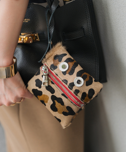 Spick and Span 　RIPANIポーチ Spick＆Span RIPANI / リパーニ RIPPY（レオパード） : ZOZOTOWN