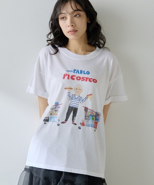 whim gazette UNFORTUNATE PORTRAIT Tシャツ Whim Gazette tシャツ 「UNFORTUNATE PORTRAIT」Pablo Piccostco