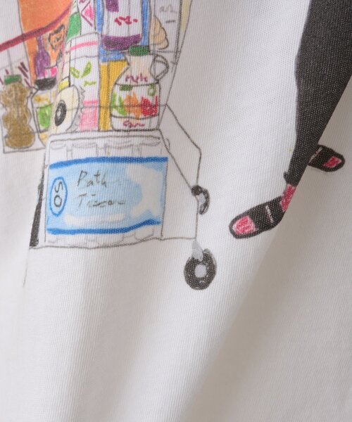 tシャツ 「UNFORTUNATE PORTRAIT」Pablo Piccostco T レディース Unfortunate Portrait- Pablo Picostco Tee Shirt – CAMI